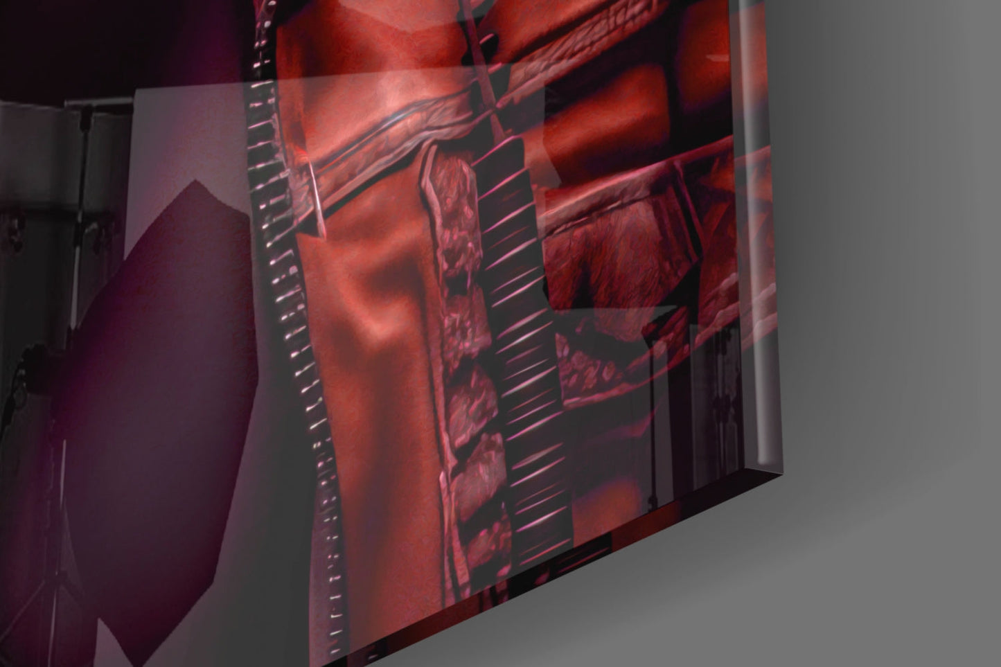 Rebellios Ape  Glass Wall Art || Designer Collection