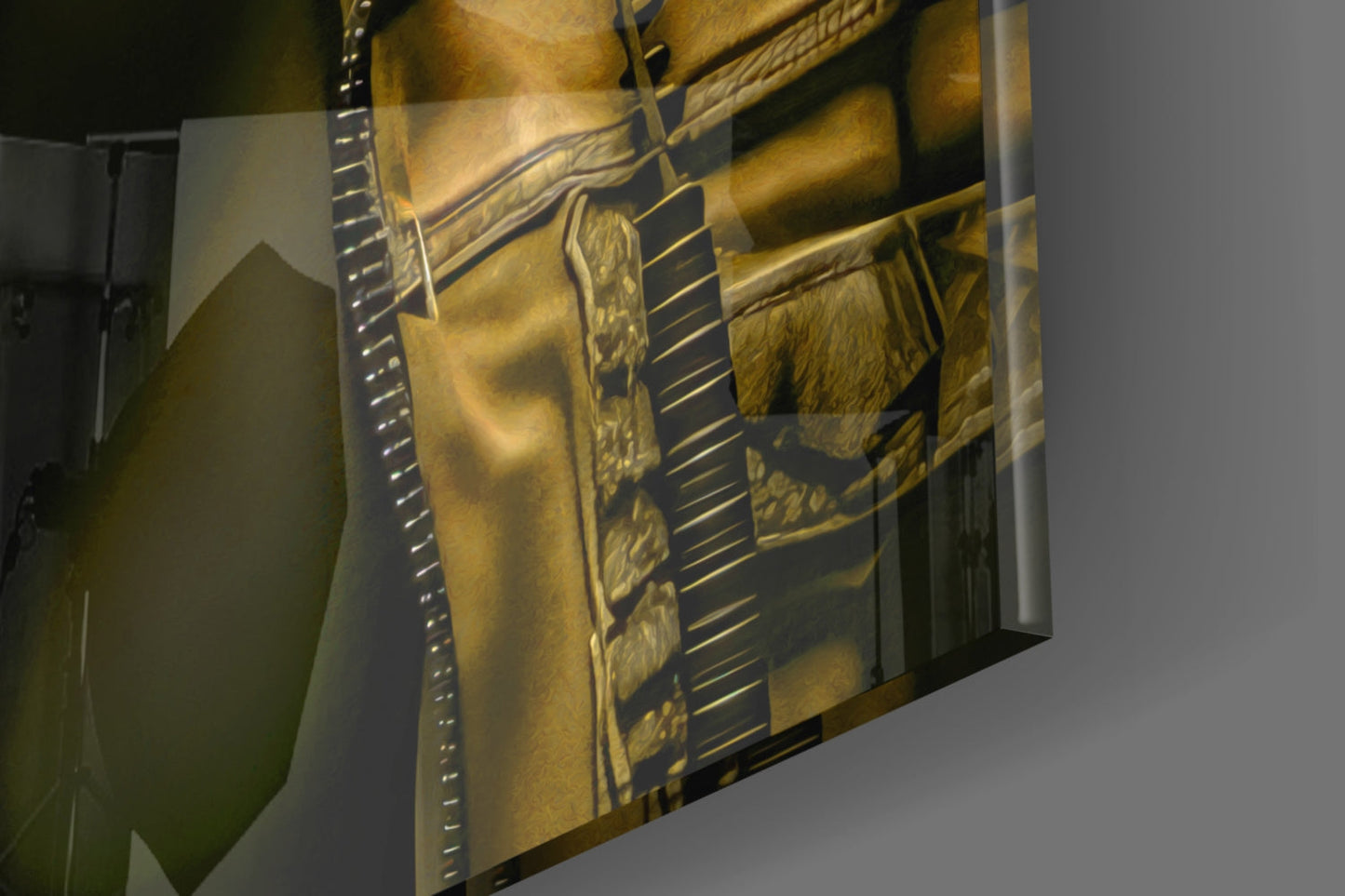 Rebellios Ape  Glass Wall Art || Designer Collection