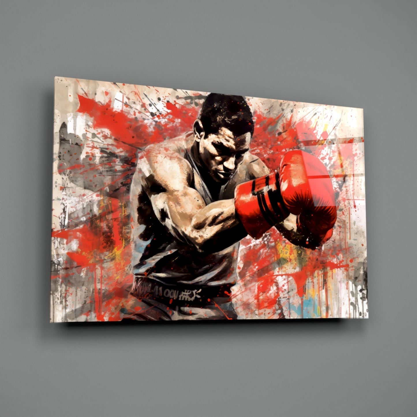 Boxing Glass Wall Art | Designer Collection