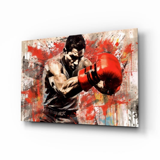 Boxing Glass Wall Art | Designer Collection