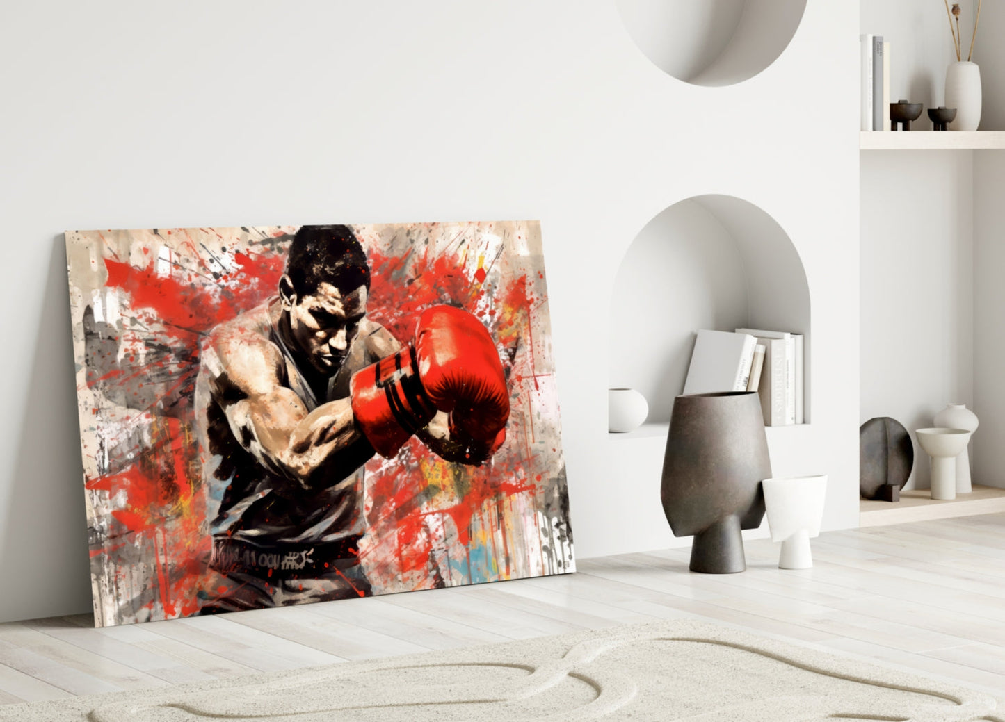 Boxing Glass Wall Art | Designer Collection