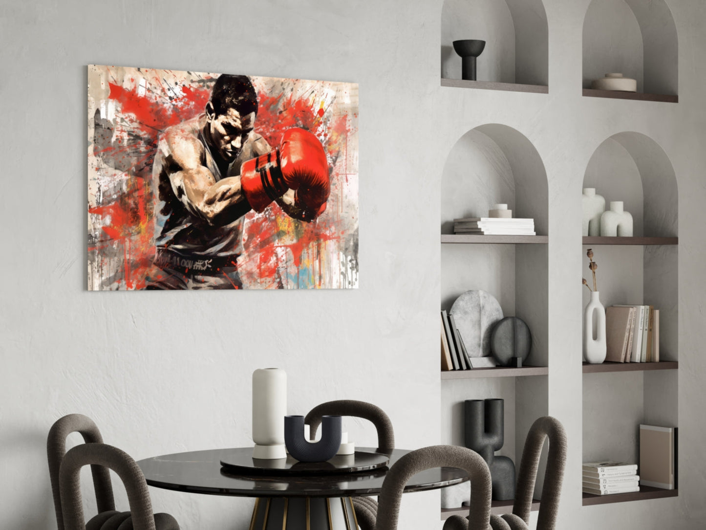 Boxing Glass Wall Art | Designer Collection