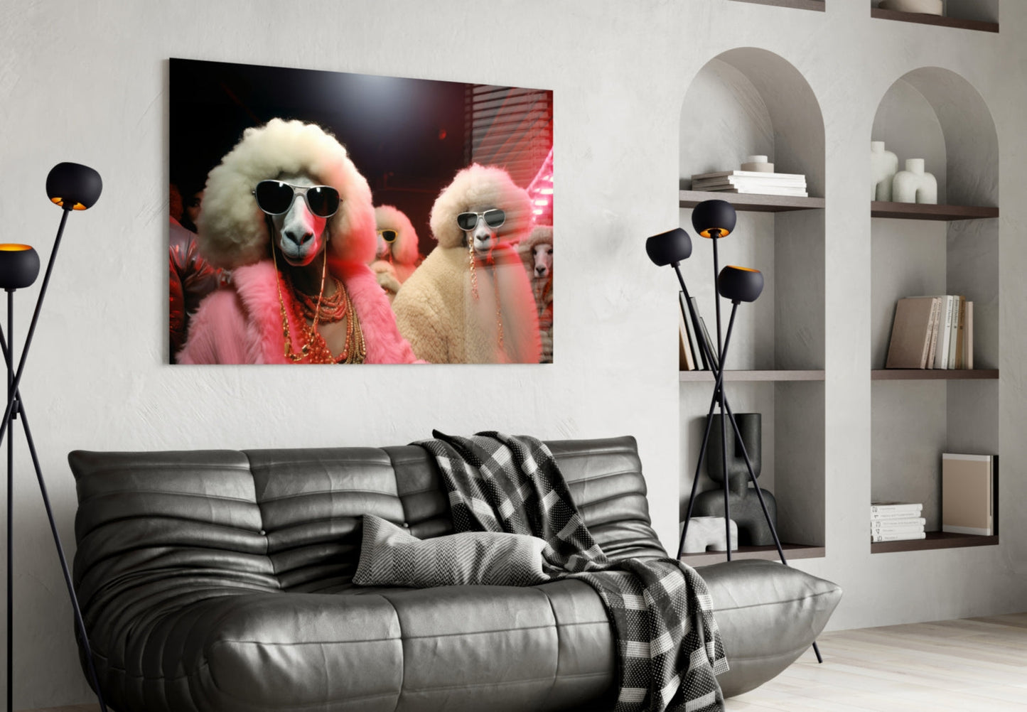 City Music Glass Wall Art|| Designer's Collection
