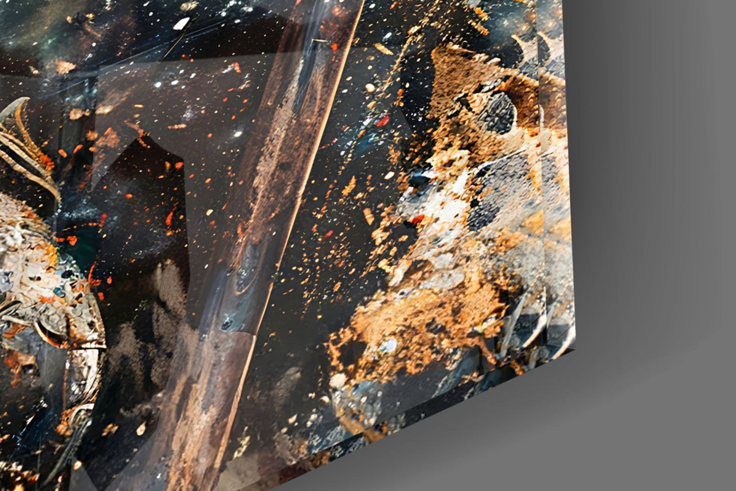 Gladiator Glass Wall Art || Designer Collection