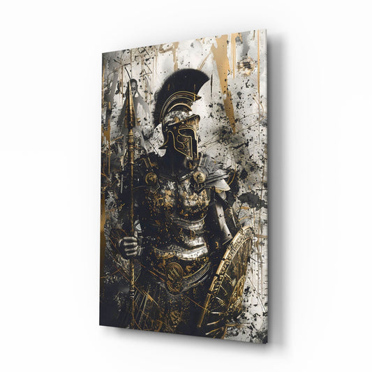 Gladiator Glass Wall Art || Designer Collection