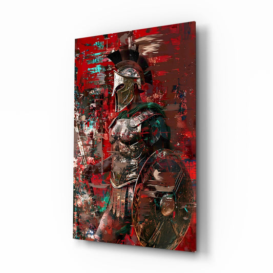 Gladiator Glass Wall Art || Designer Collection