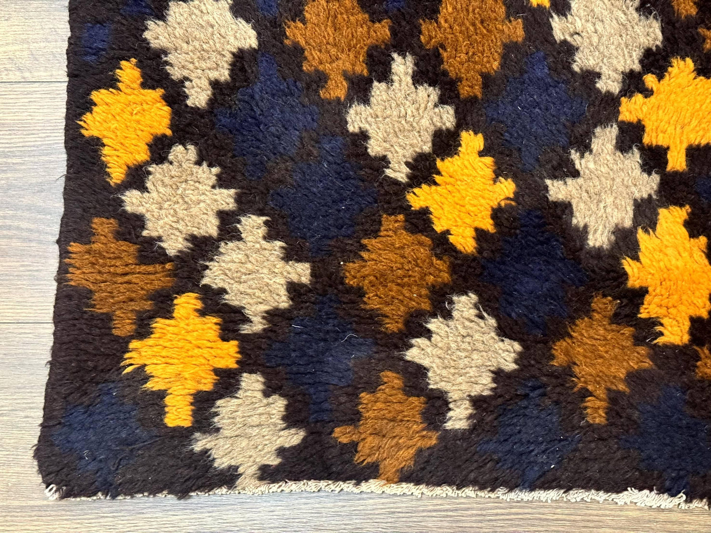 Balouch Rug 3x4, Afghan Rug, Tribal Rug, Multicolor