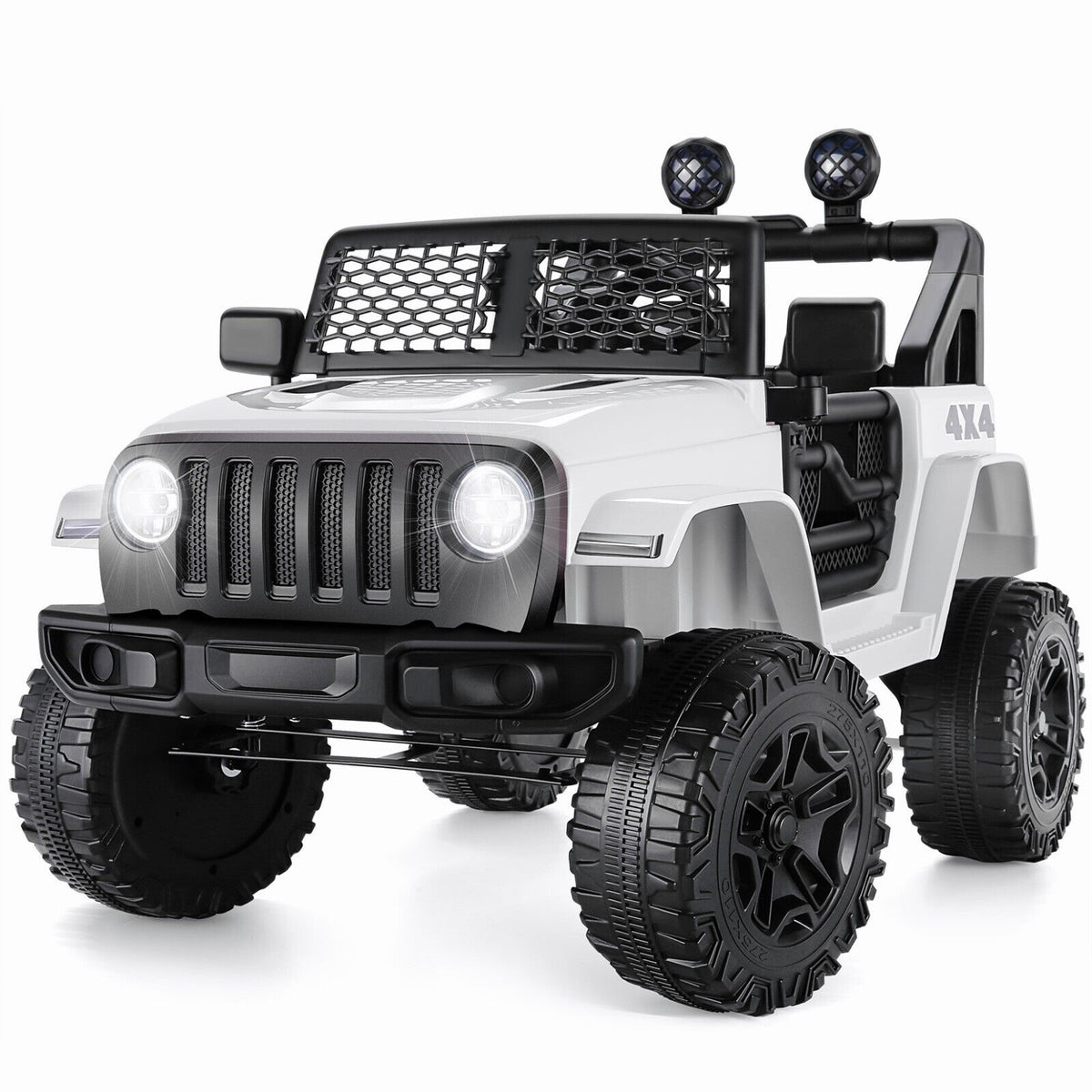 Electric Kids Ride On Car Power Wheels Jeep 2 Seater with 12V 7Ah Battery