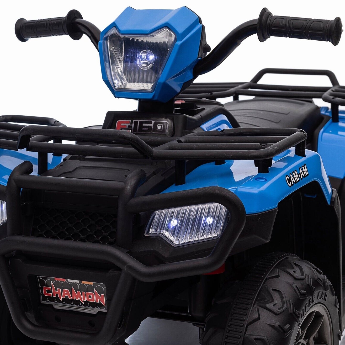 Electric Kids Ride On ATV with Music, LED Lights, and AUX/USB Port - 12V 4-Wheeler Quad