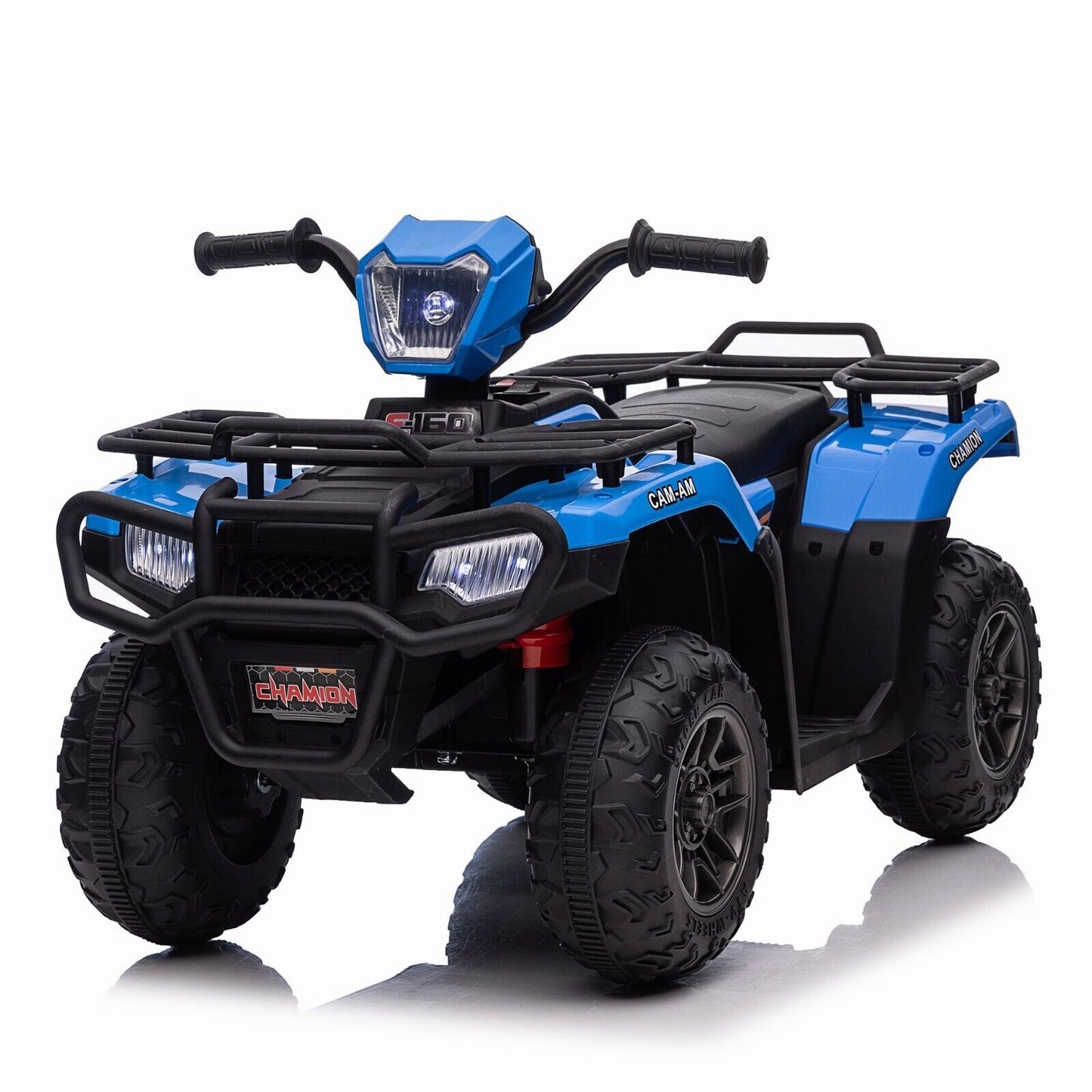 Electric 4-Wheeler Quad for Kids with MP3 Music and LED Lights - 12V ATV Ride On Car Perfect for Gifting
