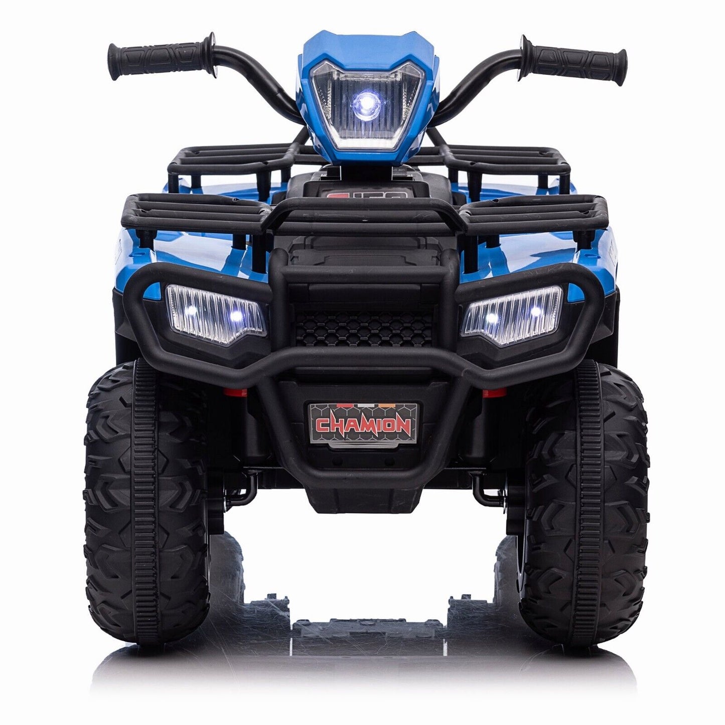 Electric 4-Wheeler Quad for Kids with MP3 Music and LED Lights - 12V ATV Ride On Car Perfect for Gifting