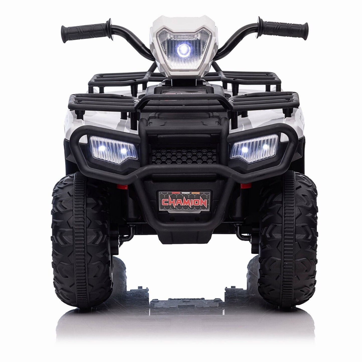Electric 4-Wheeler Quad for Kids with MP3 Music and LED Lights - 12V ATV Ride On Car Perfect for Gifting