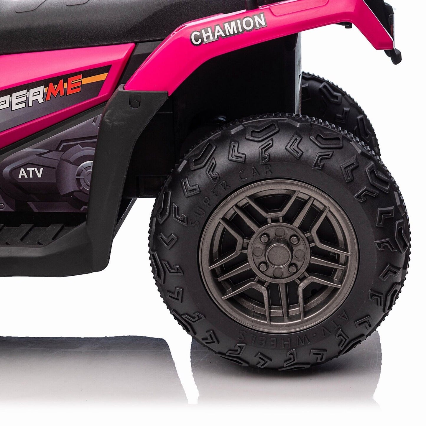 Electric Kids ATV Ride On Car with Music, LED Lights, and USB Charger - 12V 4-Wheeler for Endless Fun!