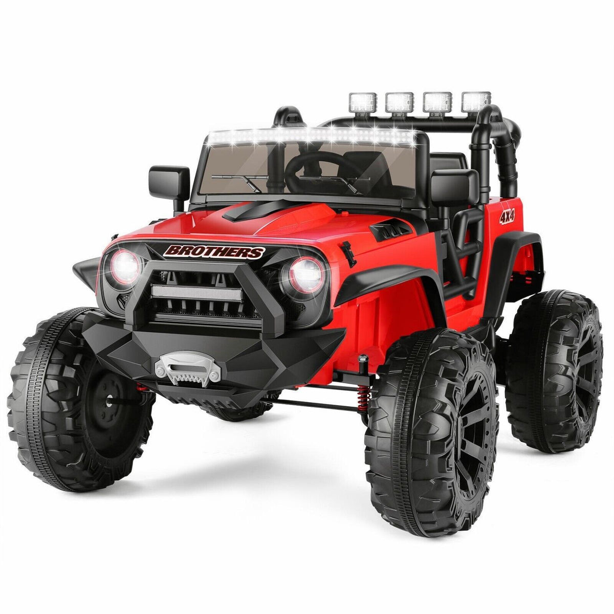 12V Electric Kids Ride On Car with Music and Fashionable Design - Powered by 7Ah Battery