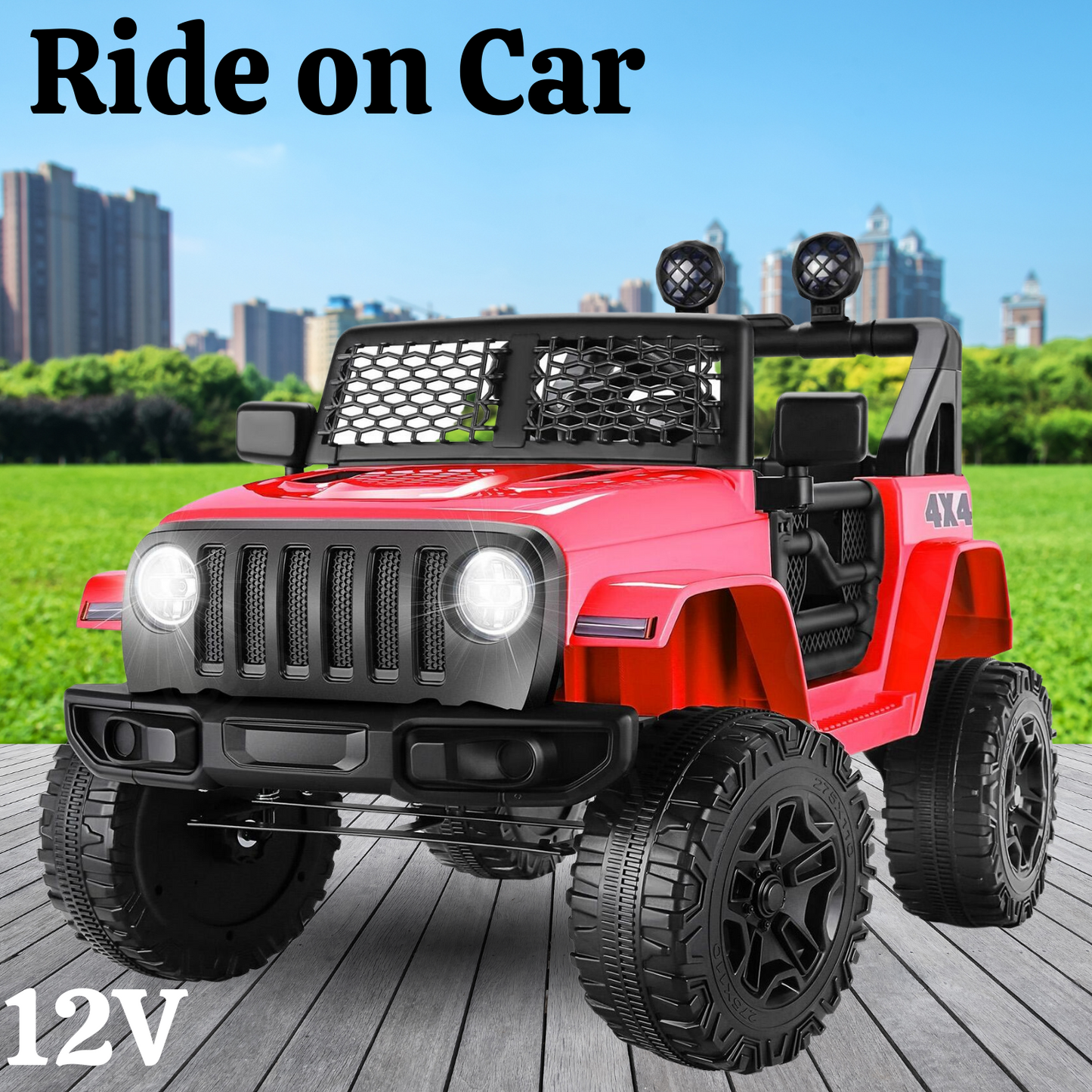 Kid Ride on Toy Car with Remote Control - Electric Truck for Children, Perfect Gift!