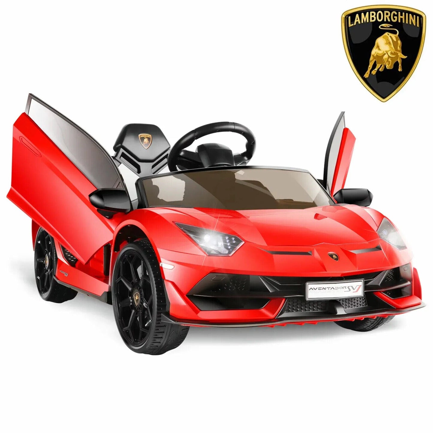 Remote Controlled Lamborghini Electric Car for Kids - 24/12V Ride On Toy Truck