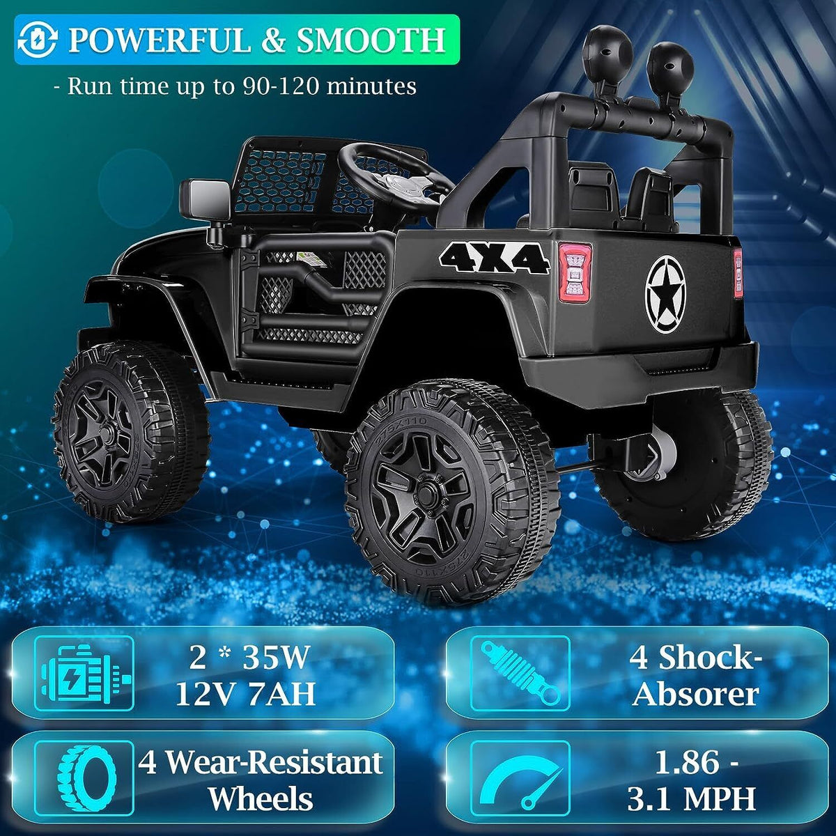 Remote Controlled Lamborghini Electric Car for Kids - 24/12V Ride On Toy Truck