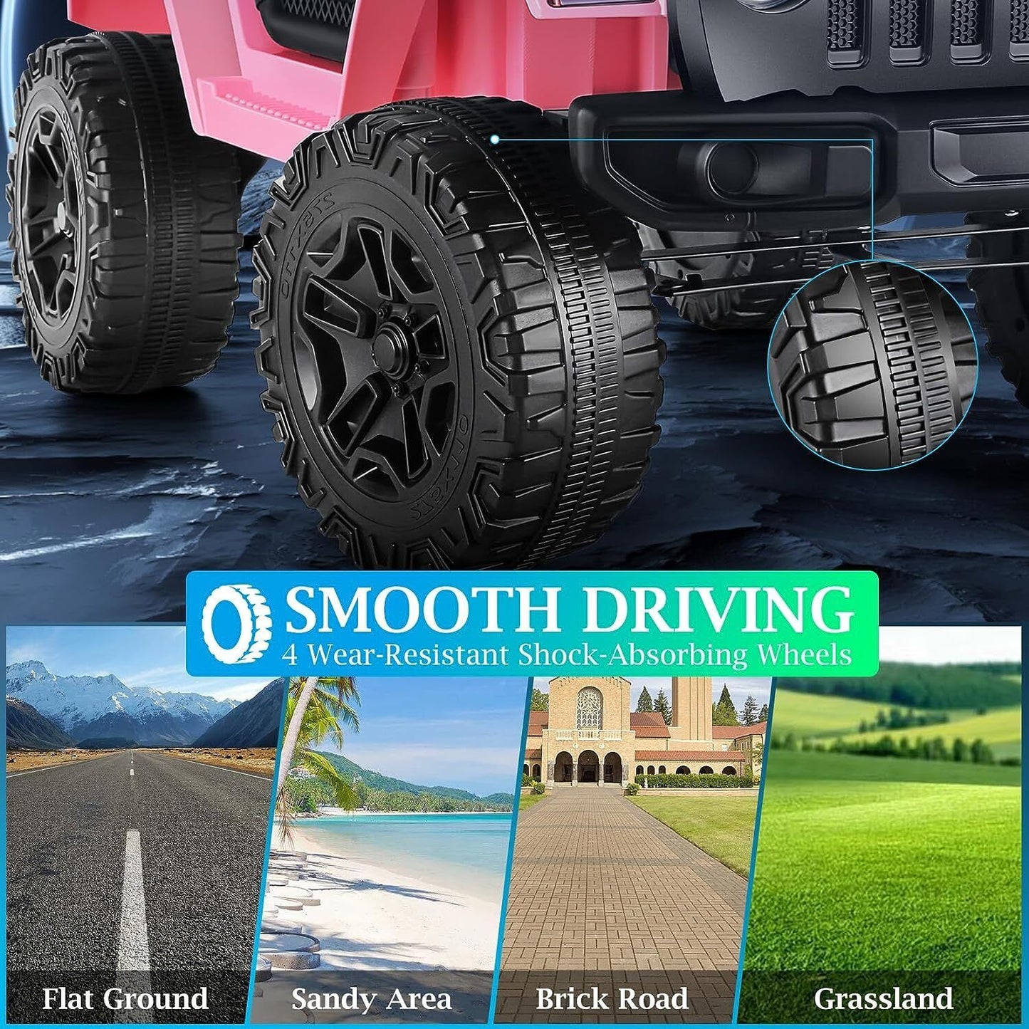 Remote Controlled Lamborghini Electric Car for Kids - 24/12V Ride On Toy Truck