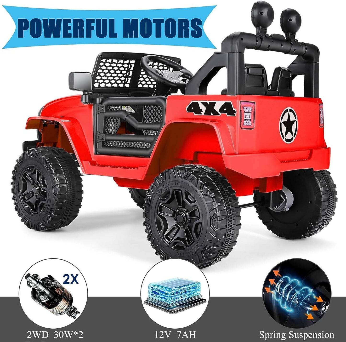 Remote Controlled Lamborghini Electric Car for Kids - 24/12V Ride On Toy Truck