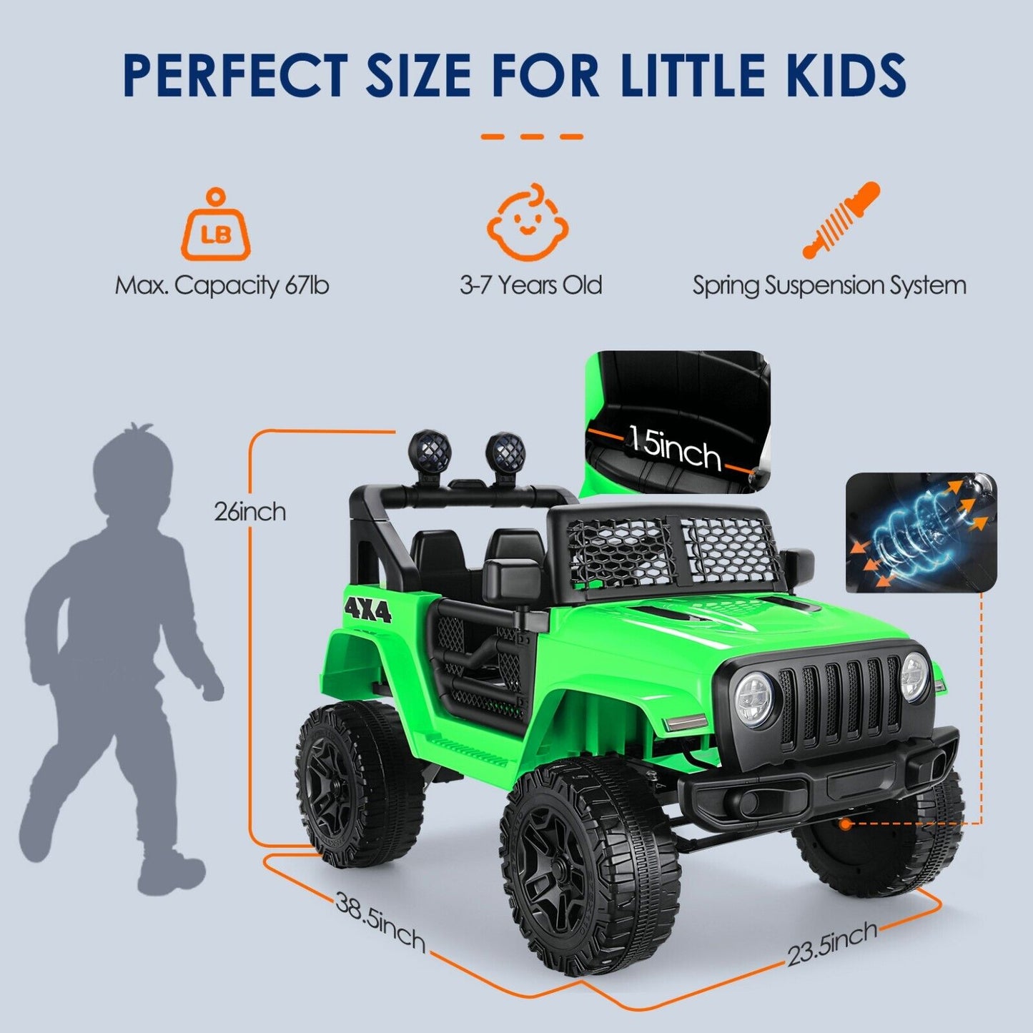 Remote Controlled Lamborghini Electric Car for Kids - 24/12V Ride On Toy Truck