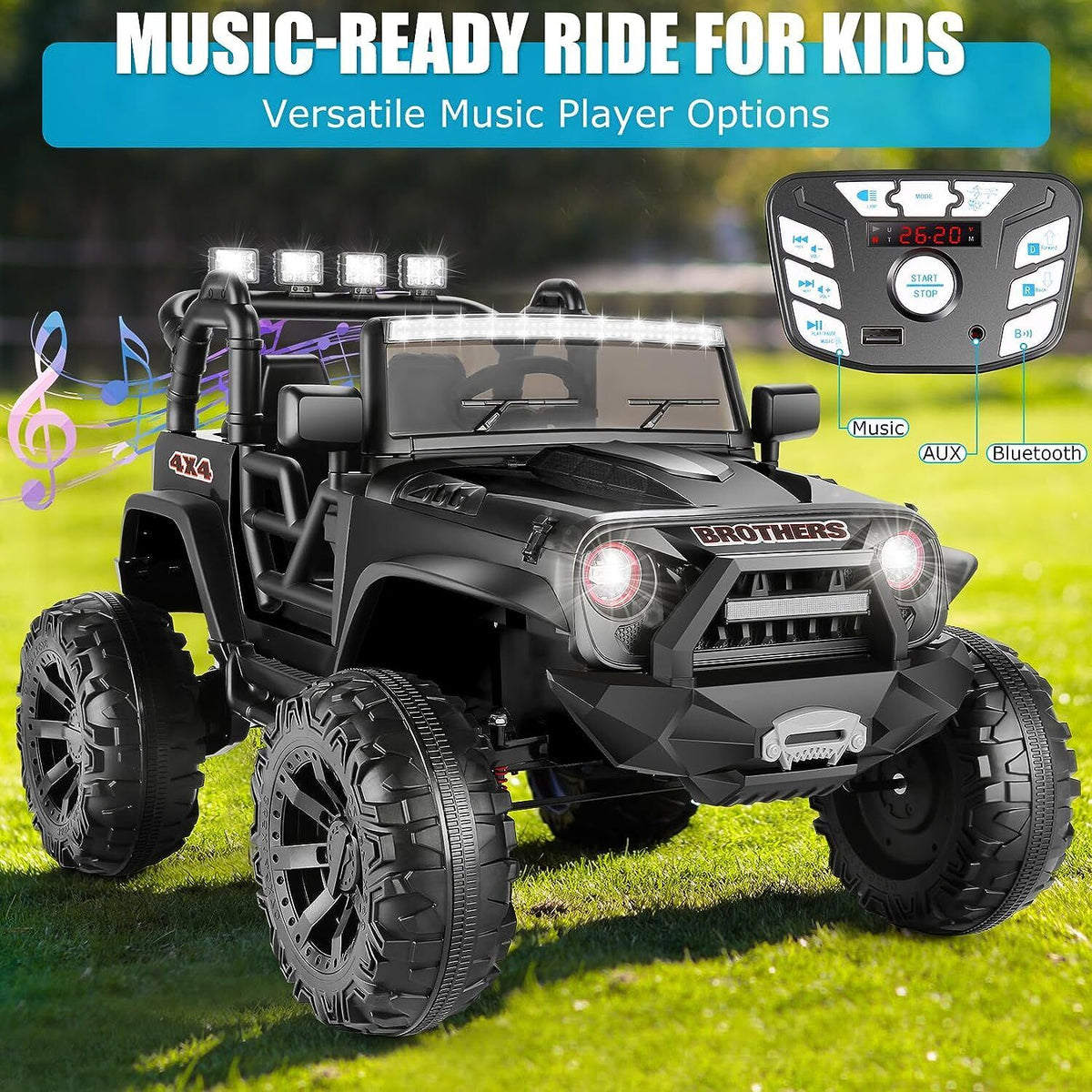 Remote Controlled Lamborghini Electric Car for Kids - 24/12V Ride On Toy Truck