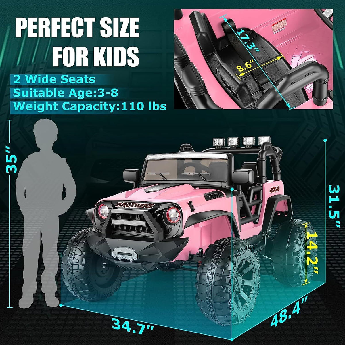 Remote Controlled Lamborghini Electric Car for Kids - 24/12V Ride On Toy Truck