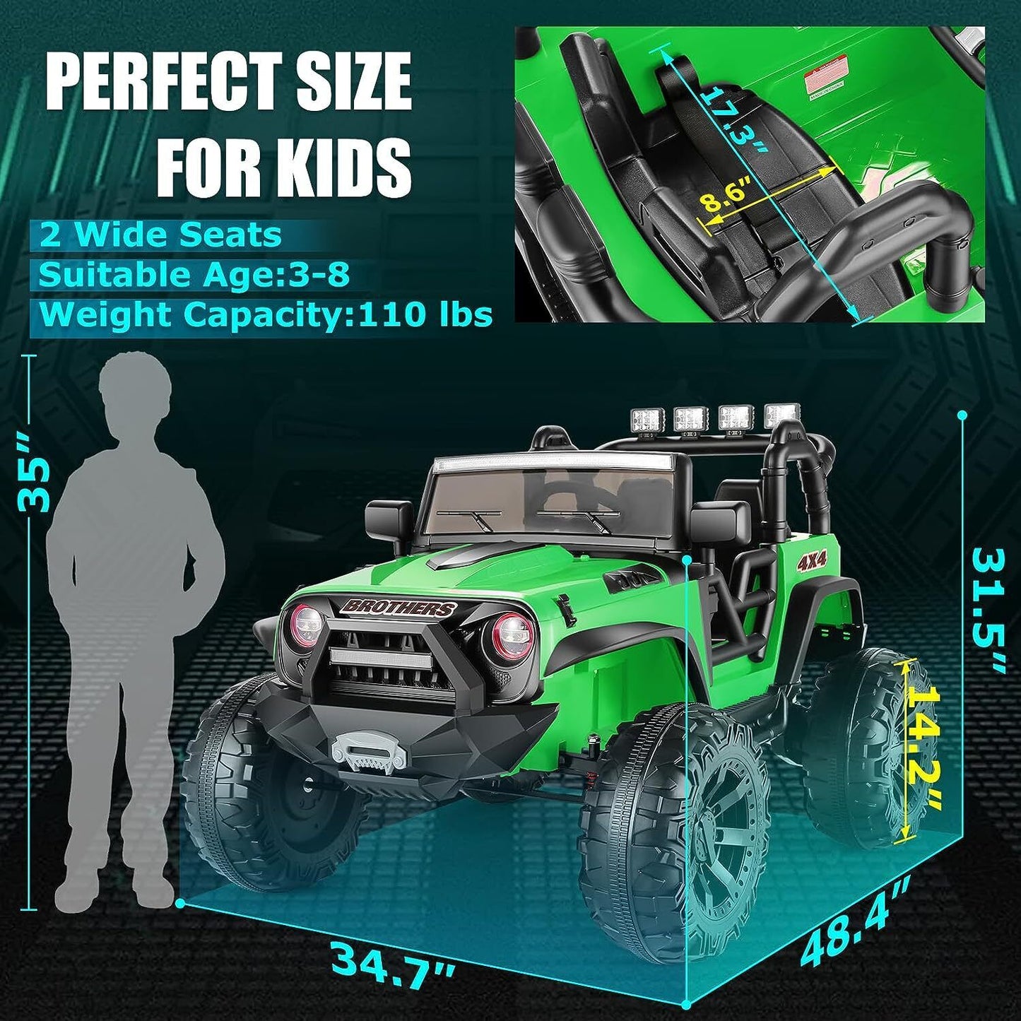 Remote Controlled Lamborghini Electric Car for Kids - 24/12V Ride On Toy Truck
