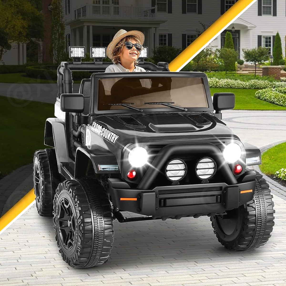 Remote Controlled Lamborghini Electric Car for Kids - 24/12V Ride On Toy Truck
