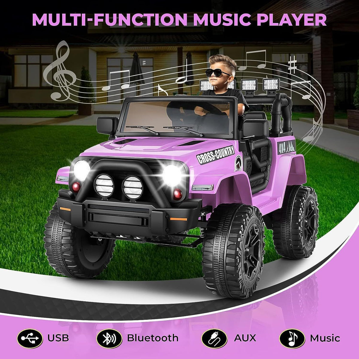 Remote Controlled Lamborghini Electric Car for Kids - 24/12V Ride On Toy Truck
