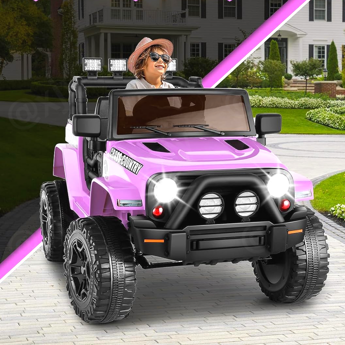 Remote Controlled Lamborghini Electric Car for Kids - 24/12V Ride On Toy Truck