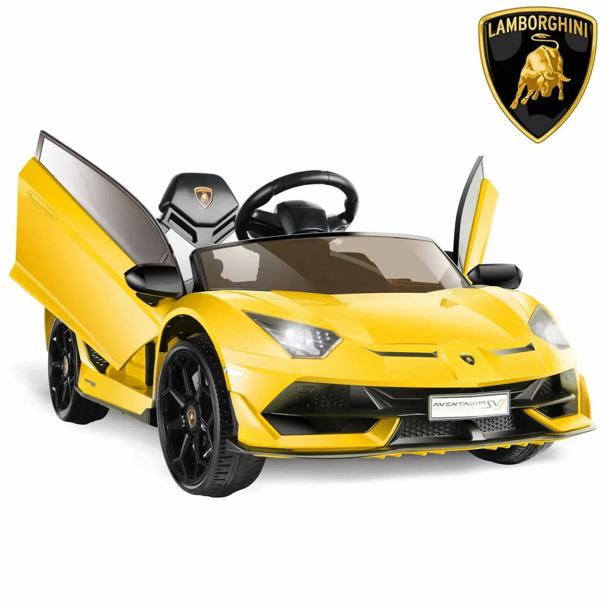 Remote Controlled Lamborghini Electric Car for Kids - 24/12V Ride On Toy Truck