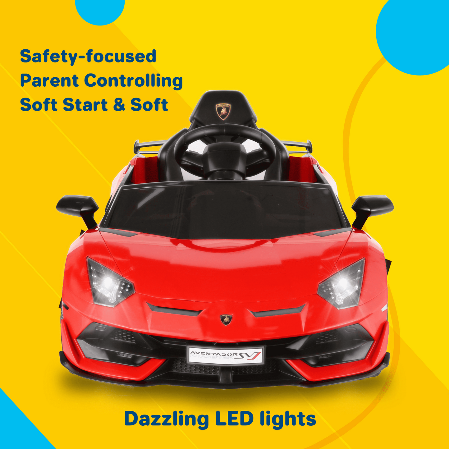 Kids Ride On Jeep Truck with Remote Control, MP3 Player, LED Lights, and 3 Speed Options - Perfect Gift for Children (24V/12V)