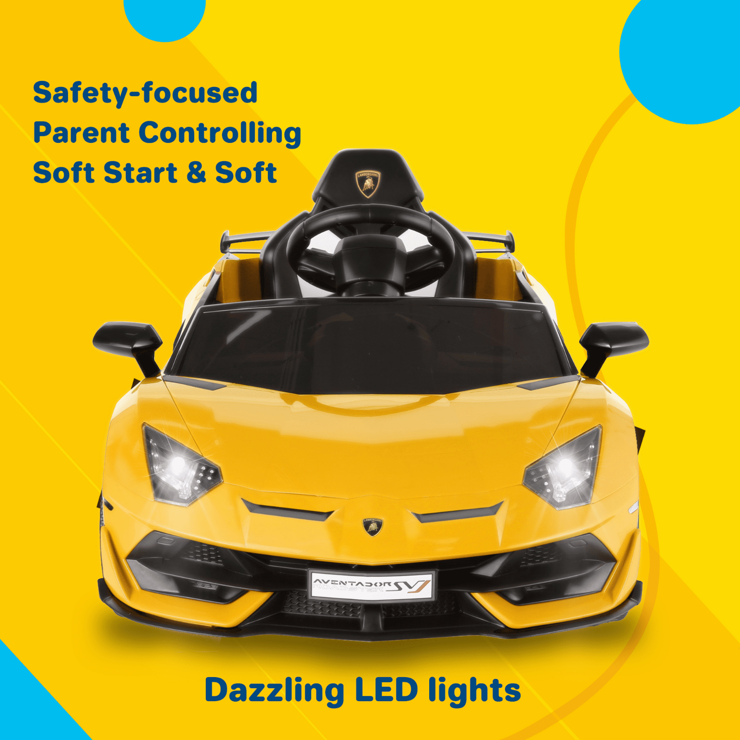 Kids Ride On Jeep Truck with Remote Control, MP3 Player, LED Lights, and 3 Speed Options - Perfect Gift for Children (24V/12V)