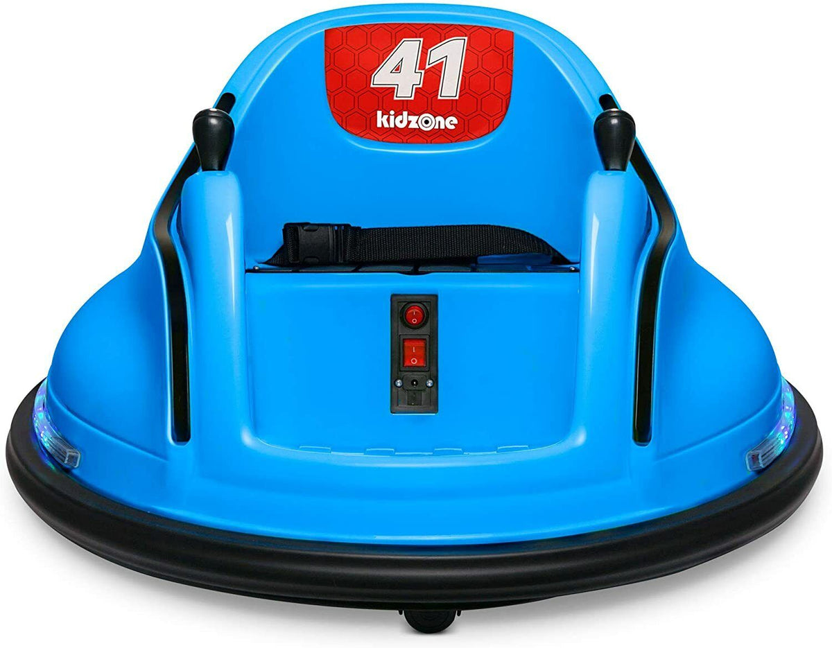 Electric Ride-On Bumper Car for Kids - 5 Vibrant Colors, Remote Control, and Lights Included