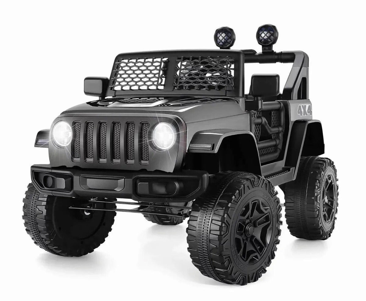 Electric Ride-On Car for Kids Ages 3-8: ATV Truck with 12V/24V Power Wheels