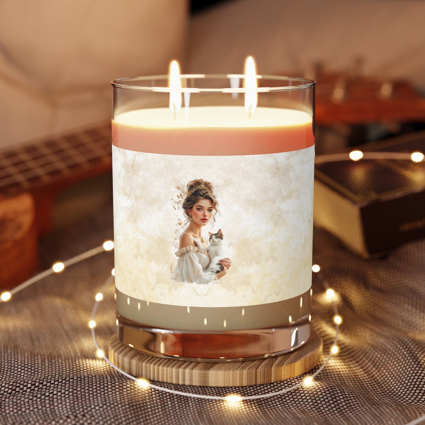 Elegant Cat Lady Candle | Cozy Cat Lover Soy Candle