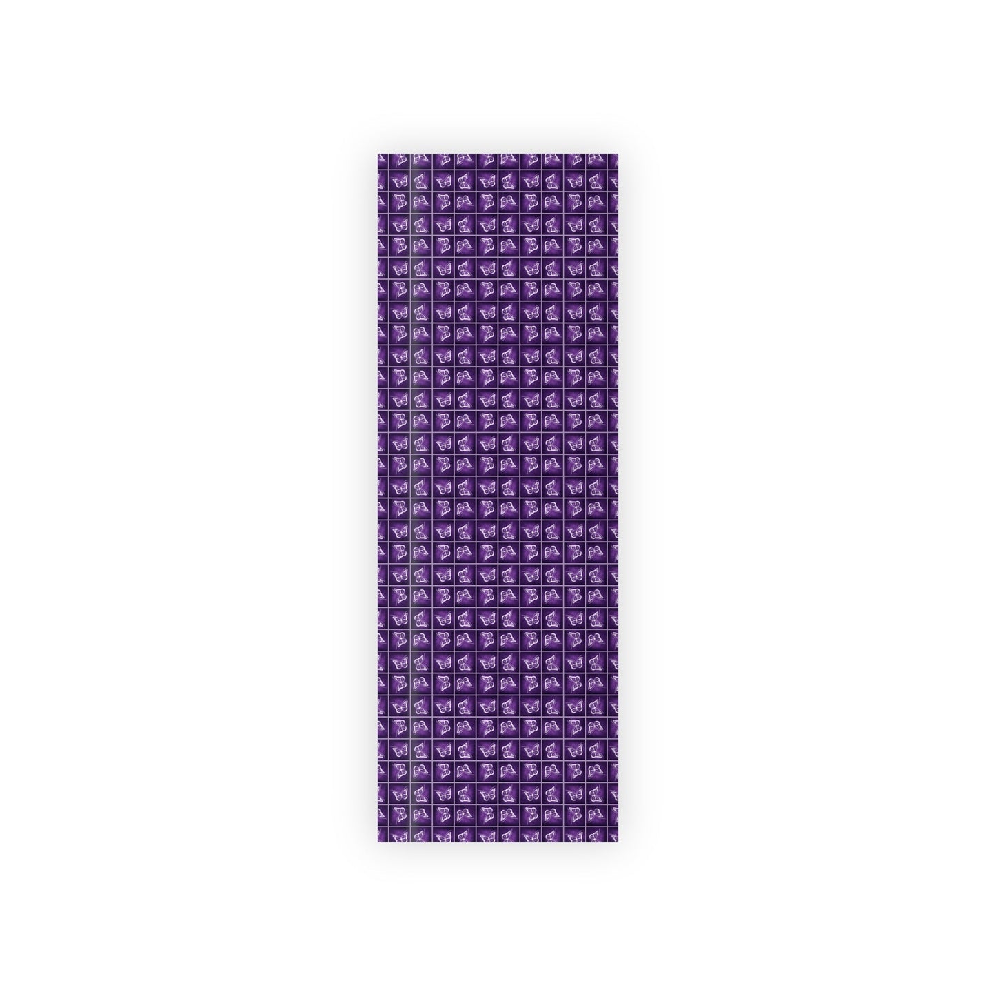 Elegant Purple Butterfly Gift Wrapping Paper Roll - Perfect for All Occasions