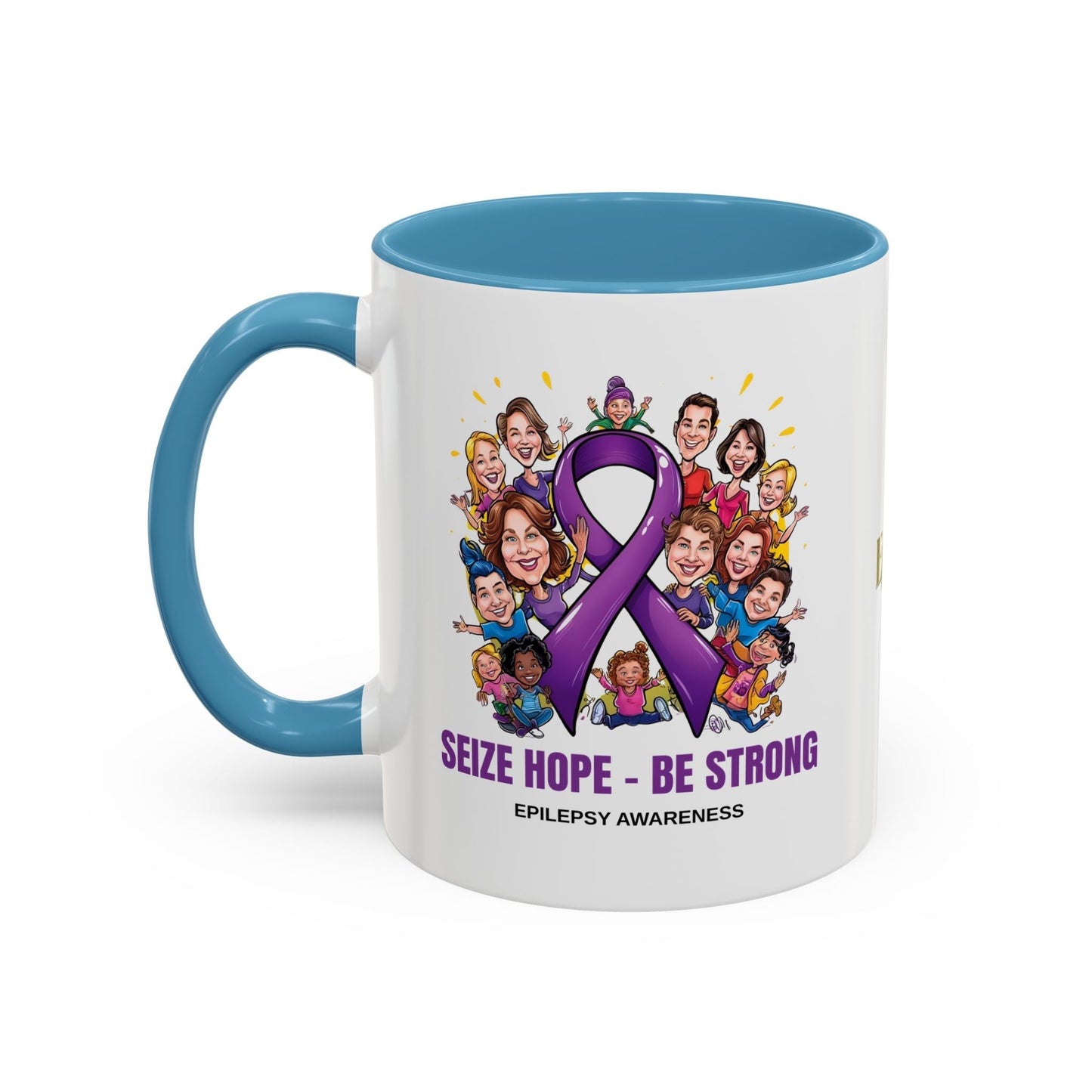 Epilepsy Awareness Coffee Mug - Seize Hope Be Strong