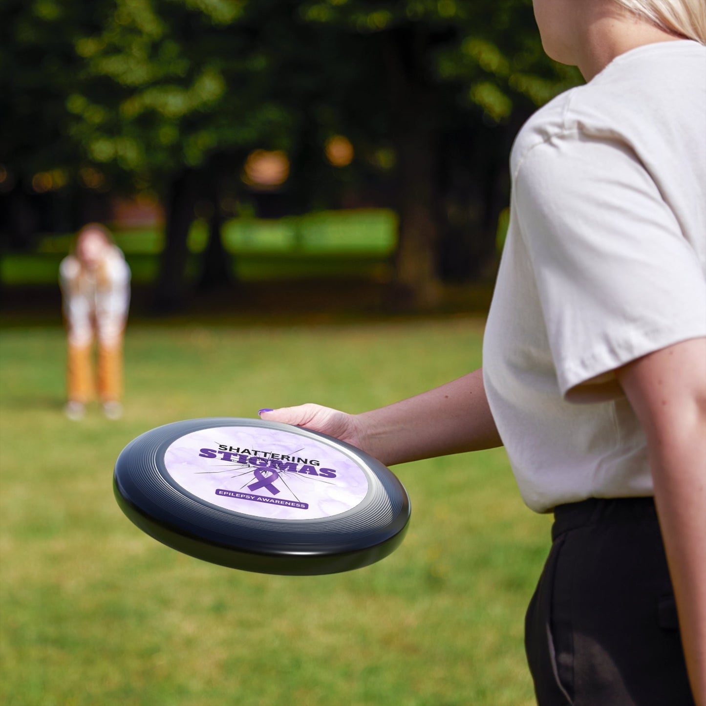 Epilepsy Awareness Flying Disc - Stigmas Design