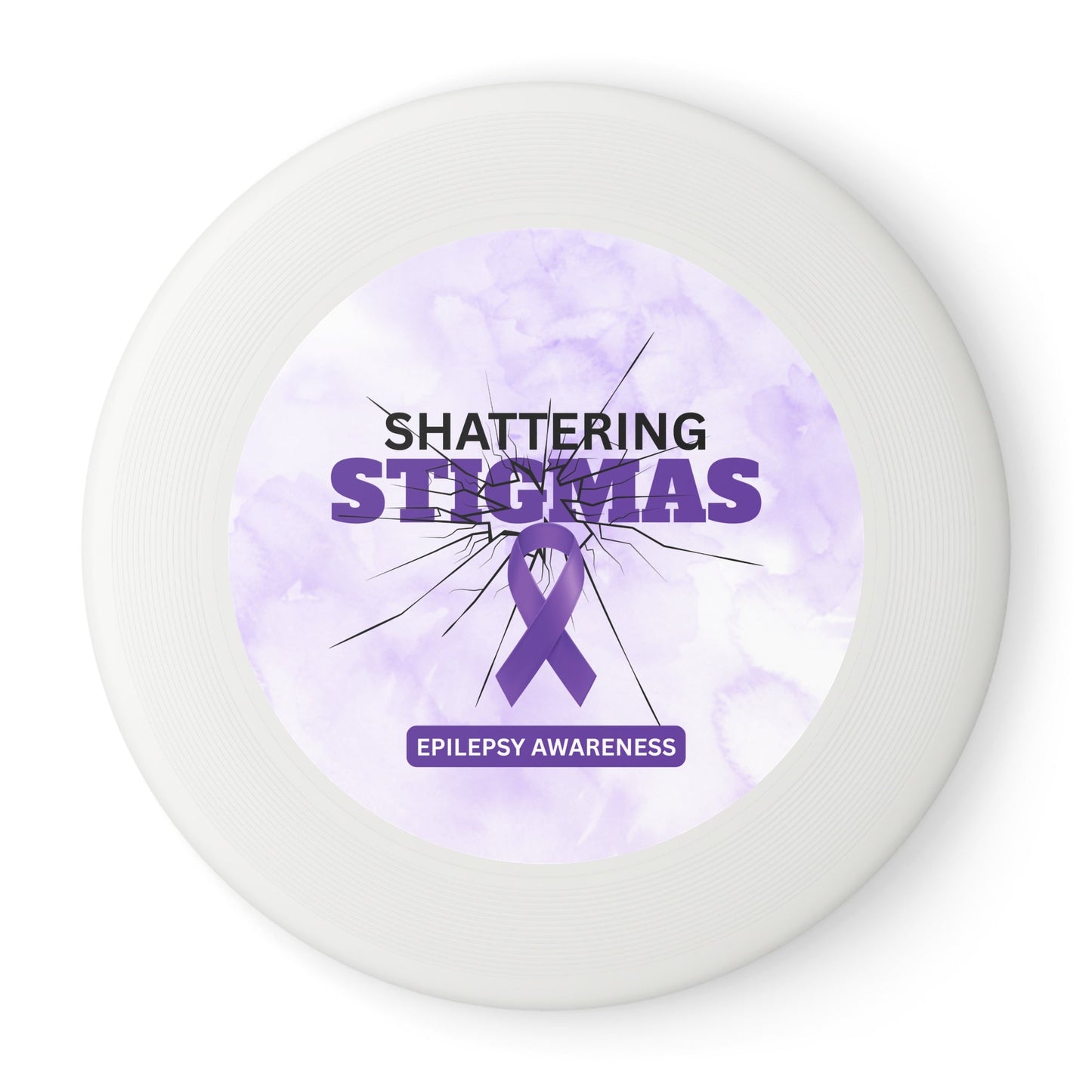 Epilepsy Awareness Flying Disc - Stigmas Design