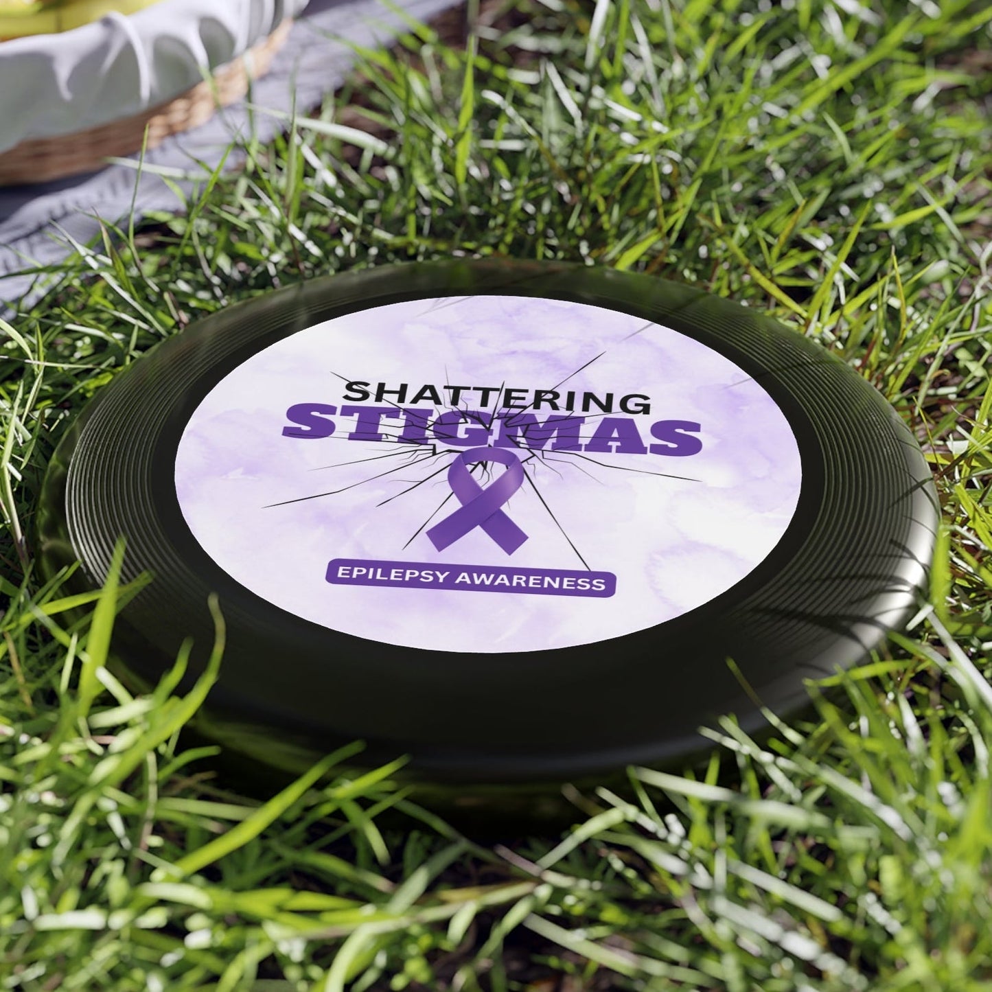 Epilepsy Awareness Flying Disc - Stigmas Design