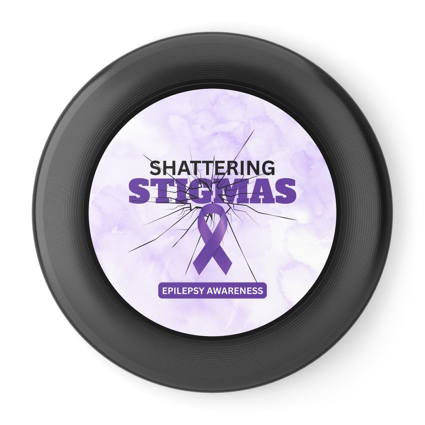 Epilepsy Awareness Flying Disc - Stigmas Design