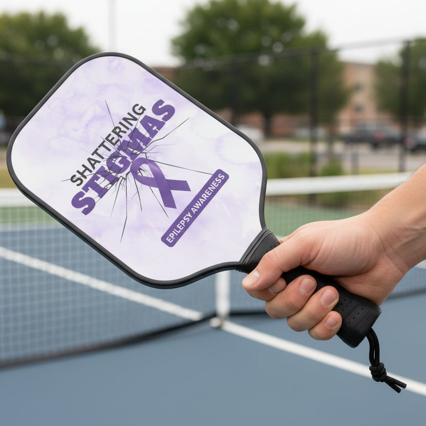 Epilepsy Awareness Pickleball Set - Stigmas