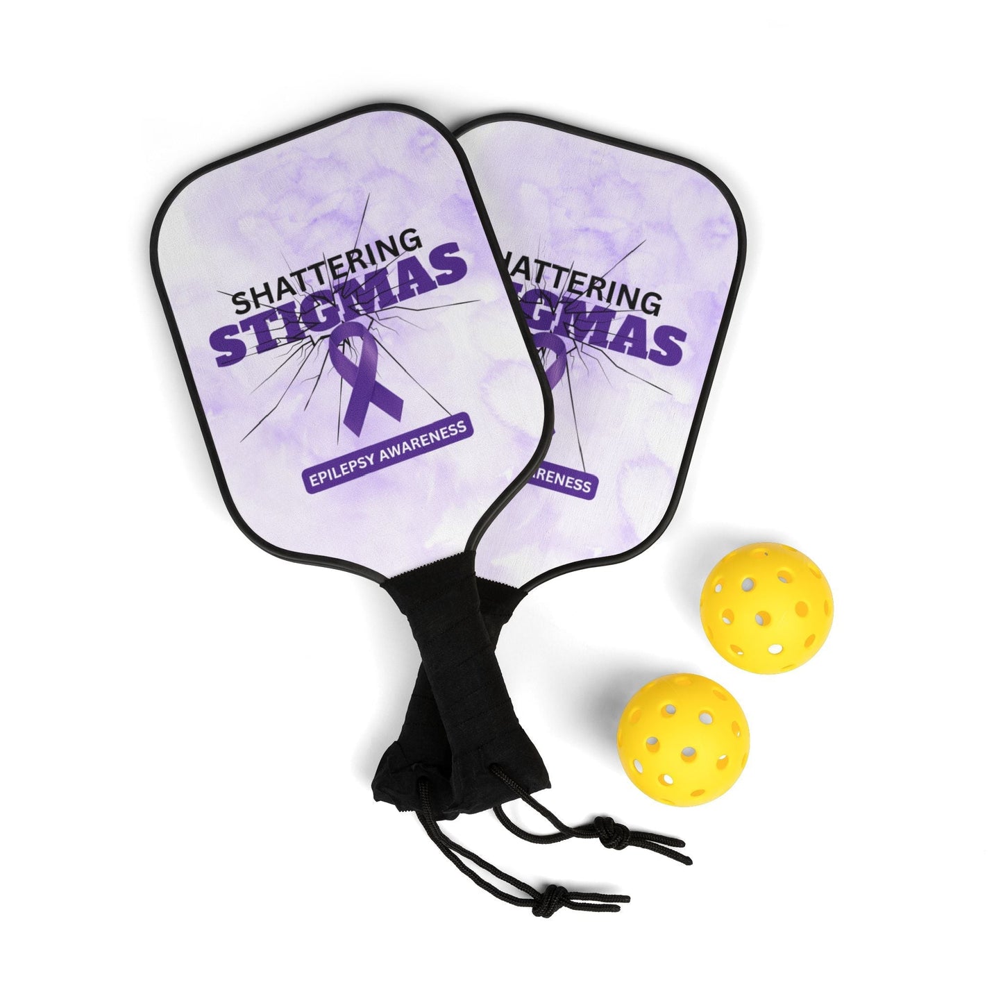 Epilepsy Awareness Pickleball Set - Stigmas