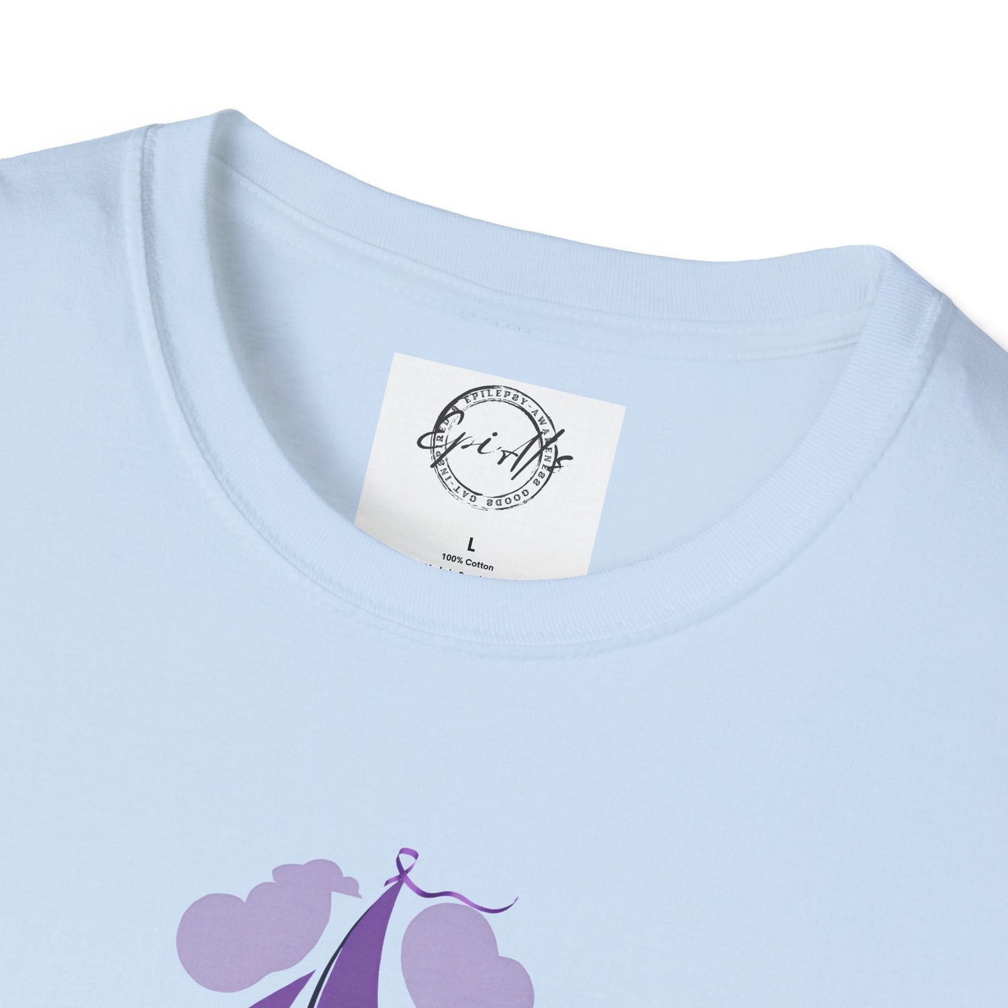 Epilepsy Awareness Quote T-Shirt - Unisex Softstyle Tee for Every Advocate