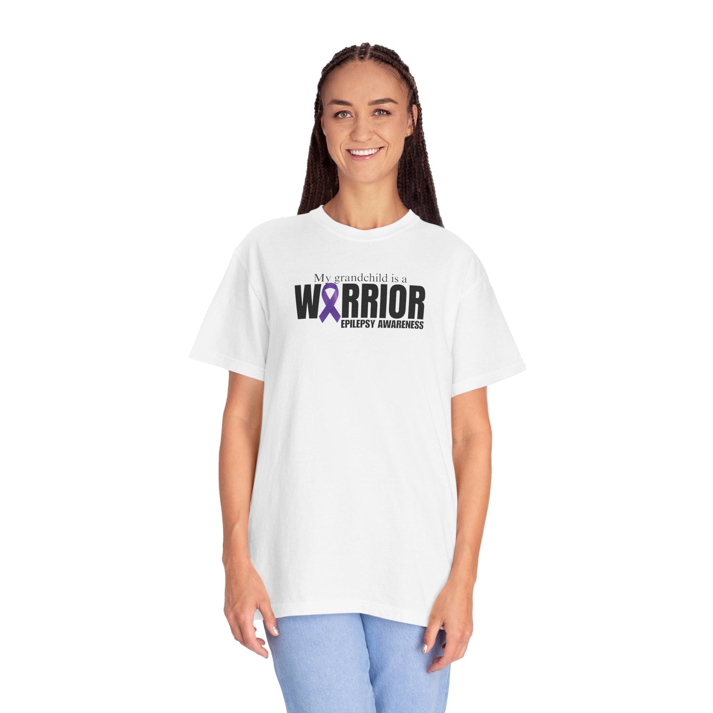 My Grandchild is an Epilepsy Warrior T-Shirt - Show Your Support and Raise Awareness