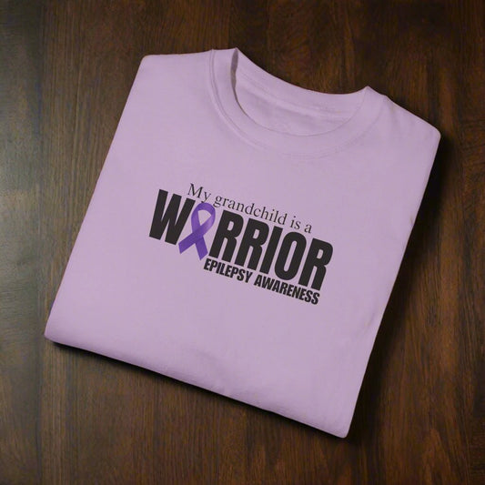 My Grandchild is an Epilepsy Warrior T-Shirt - Show Your Support and Raise Awareness