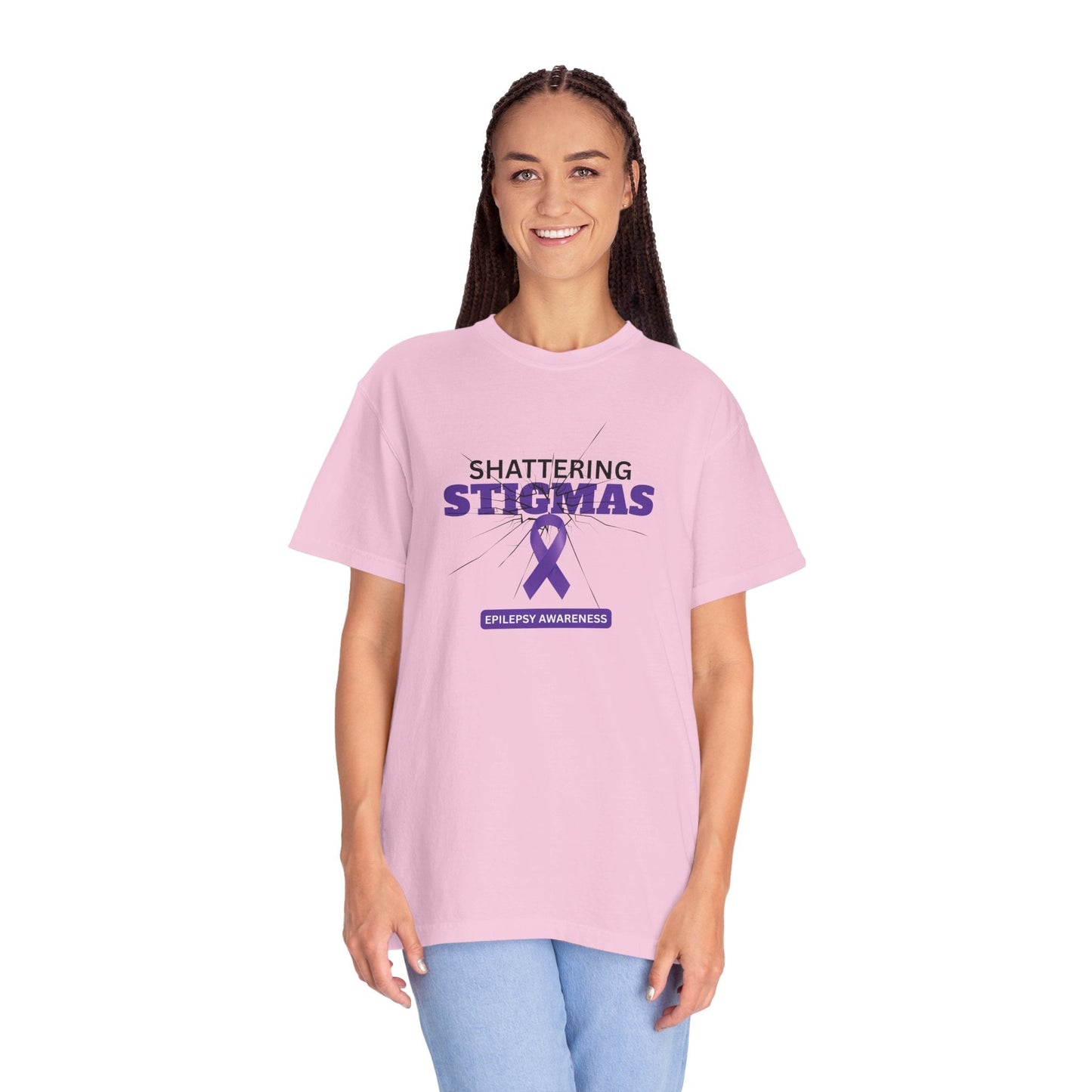 Epilepsy Awareness Unisex Garment-Dyed T-Shirt - Shattering Stigmas