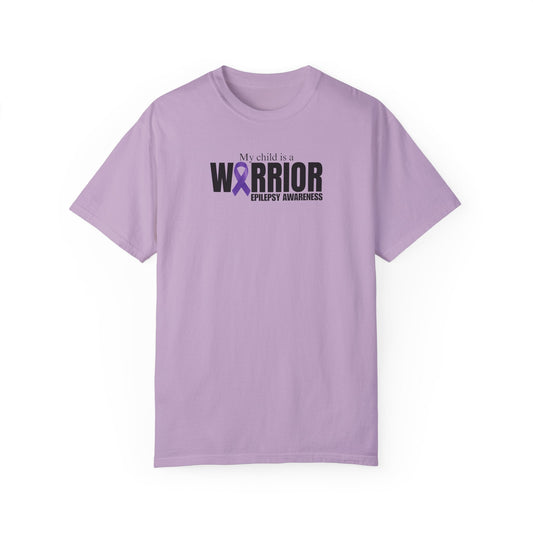 Epilepsy Awareness Warrior T-Shirt - My Child is Warrior Epilepsy Awareness
