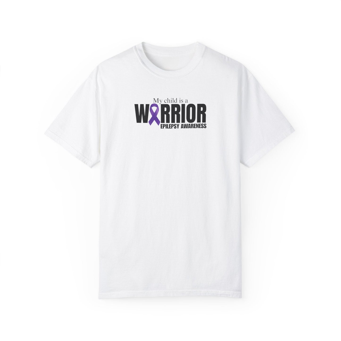 Epilepsy Awareness Warrior T-Shirt - My Child is Warrior Epilepsy Awareness